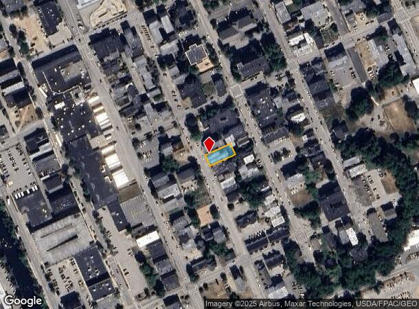  50 Knox St, Lewiston, ME Parcel Map