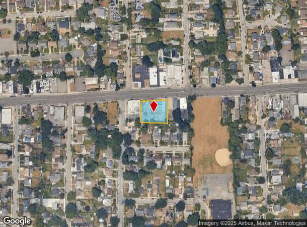  2558 N Jerusalem Rd, North Bellmore, NY Parcel Map