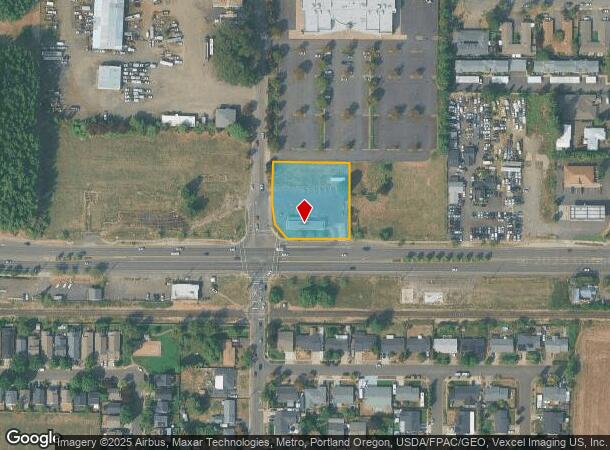  2610 Baseline St, Cornelius, OR Parcel Map