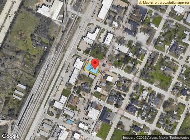  313 N Oak St, Roanoke, TX Parcel Map