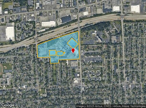  1425 Portland Ave, Rochester, NY Parcel Map