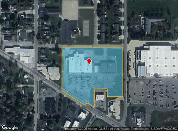 1246 Bellefontaine St, Wapakoneta, OH Parcel Map