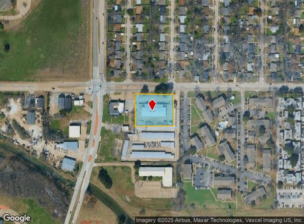 601 W Dickey Rd, Grand Prairie, TX Parcel Map