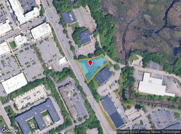  121 Middlesex Tpke, Burlington, MA Parcel Map