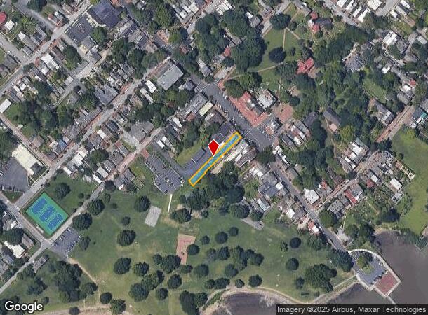  208 Delaware St, Historic New Castle, DE Parcel Map