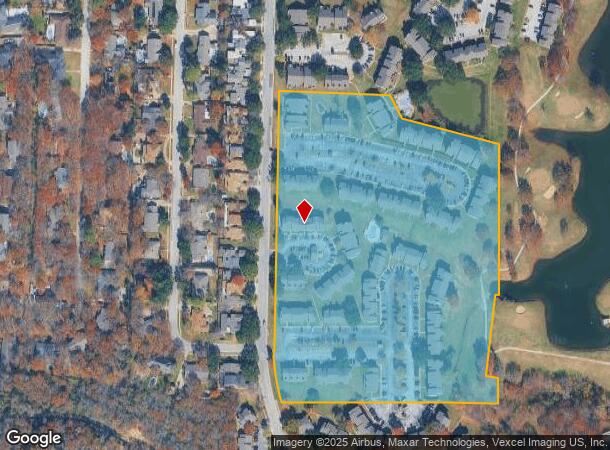  1501 El Camino Real, Euless, TX Parcel Map