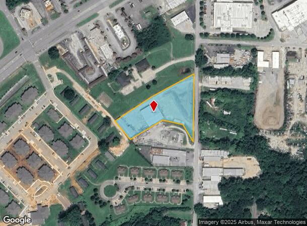 711 Thompson St, Florence, AL Parcel Map