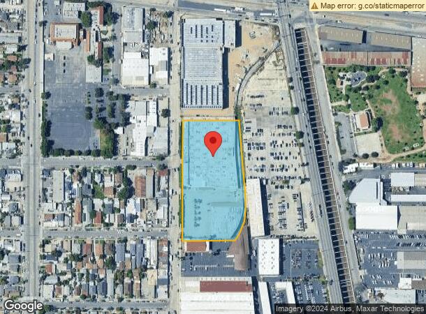  6100 Wilmington Ave, Los Angeles, CA Parcel Map