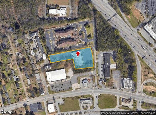  317 Zimalcrest Dr, Columbia, SC Parcel Map