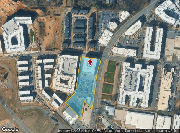 2100 S Tryon St, Charlotte, NC Parcel Map