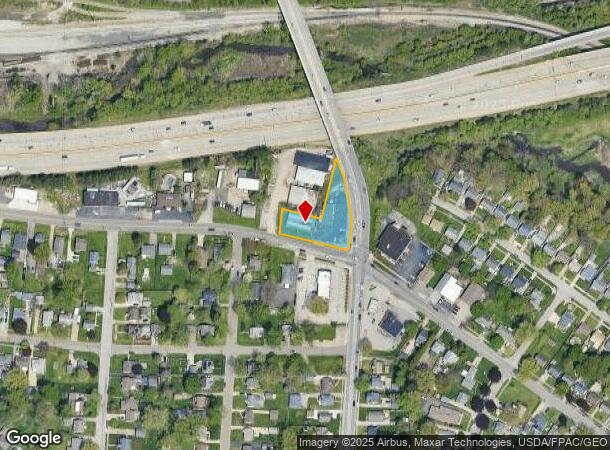  2495 Mogadore Rd, Akron, OH Parcel Map