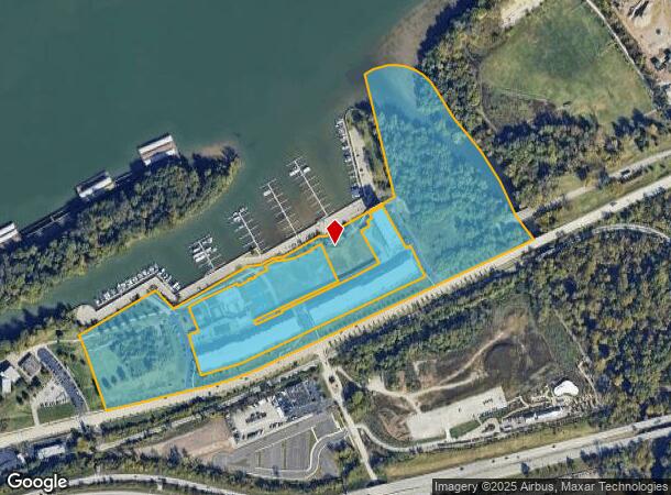 1555 River Rd, Louisville, KY Parcel Map