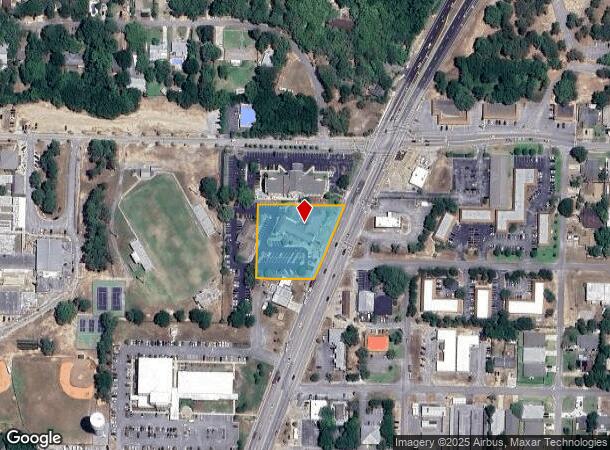 1270 N Eglin Pky, Shalimar, FL Parcel Map