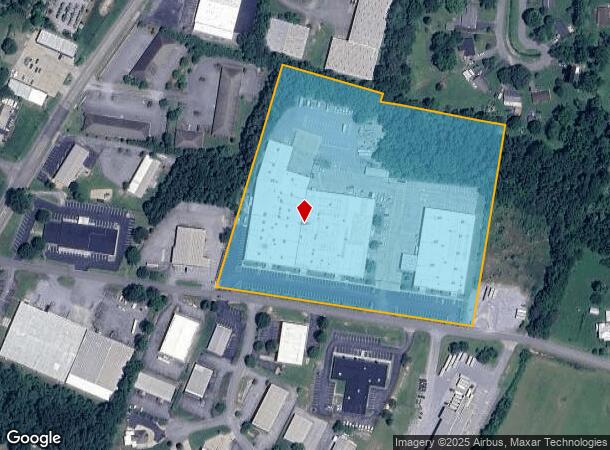 2304 Silverdale Dr, Johnson City, TN Parcel Map