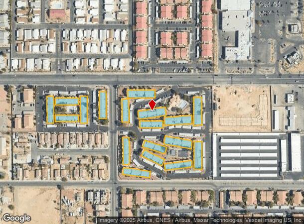  2935 Aloha Ave, Las Vegas, NV Parcel Map