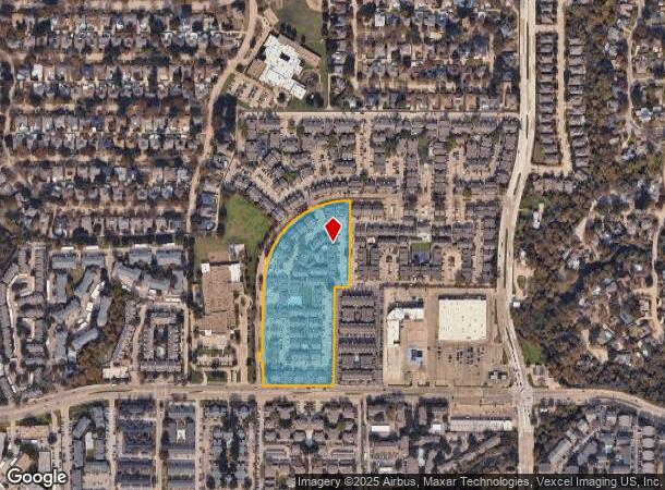 9669 Forest Ln, Dallas, TX Parcel Map