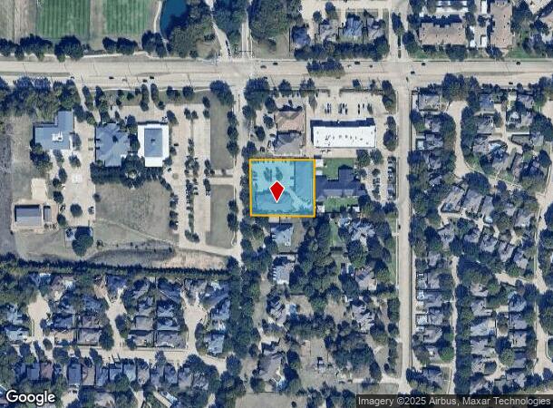 107 Suncreek Dr, Allen, TX Parcel Map