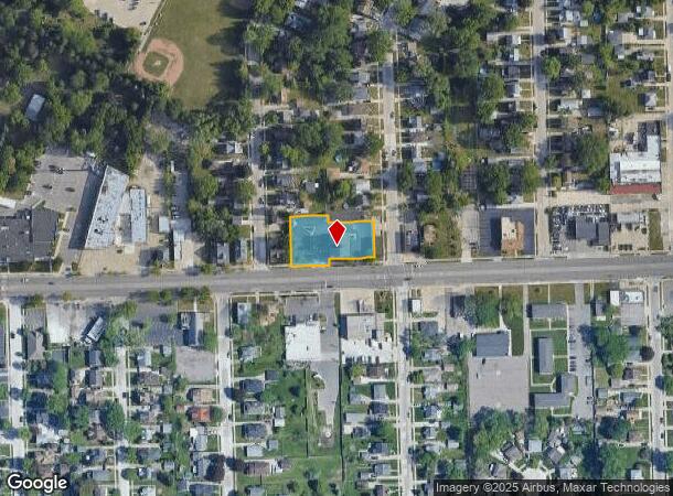  16345 E 9 Mile Rd, Eastpointe, MI Parcel Map