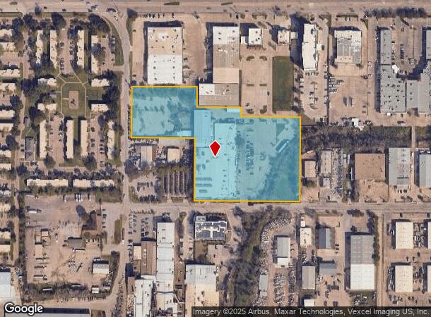  2154 Royal Ln, Dallas, TX Parcel Map