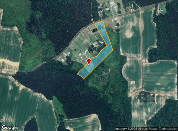  12071 Ivor Rd, Ivor, VA Parcel Map