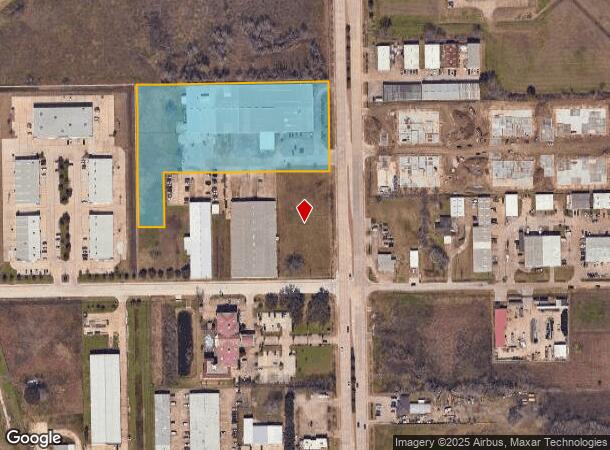  1616 N Main St, Pearland, TX Parcel Map