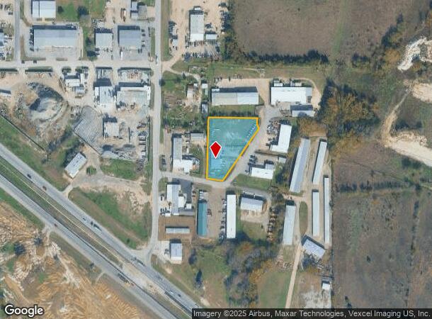 1250 Eastgate Rd, Midlothian, TX Parcel Map