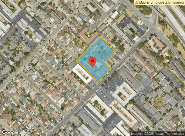  1581 164Th Ave, San Leandro, CA Parcel Map