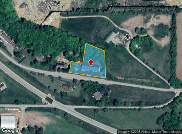 W5566 Castle Rd, Shawano, WI Parcel Map