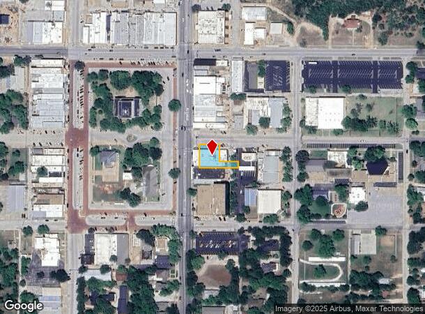 601 Elm St, Graham, TX Parcel Map