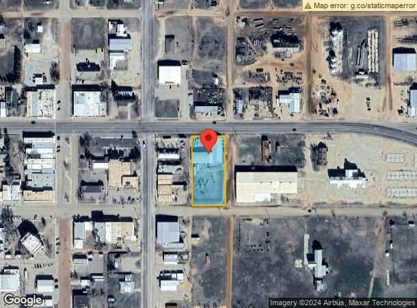  120 E Main St, Crosbyton, TX Parcel Map