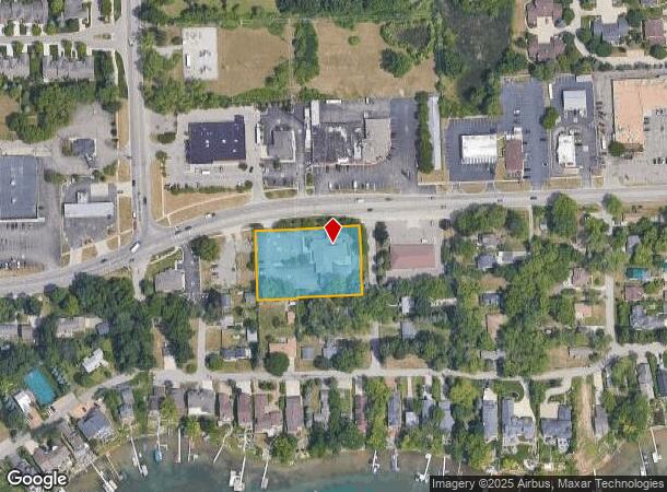  7875 Cooley Lake Rd, West Bloomfield, MI Parcel Map