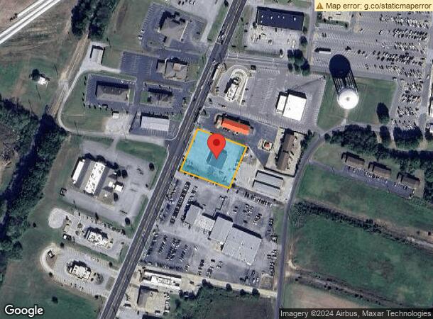  2124 N Locust Ave, Lawrenceburg, TN Parcel Map