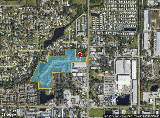  1407 67Th Dr E, Sarasota, FL Parcel Map