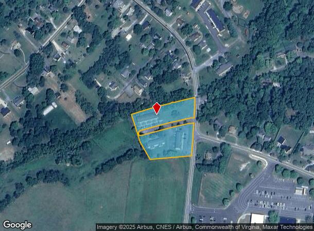  150 Booth Dr, Appomattox, VA Parcel Map