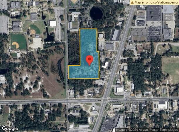  607 S Moody Rd, Palatka, FL Parcel Map