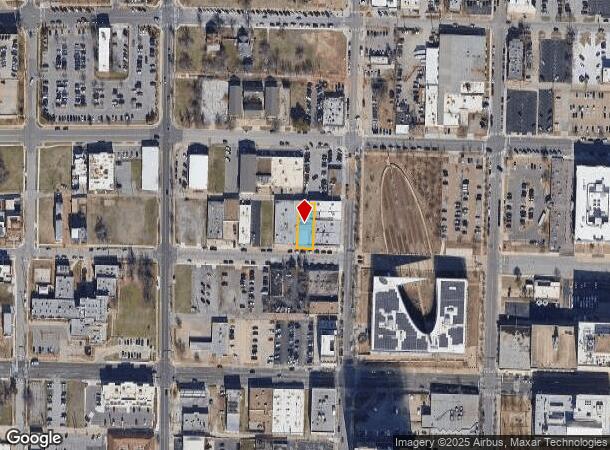  411 Nw 7Th St, Oklahoma City, OK Parcel Map