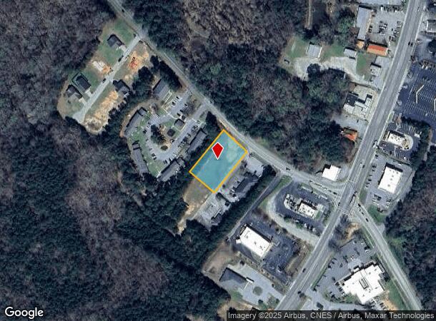 Carwellyn Rd, Abbeville, SC Parcel Map