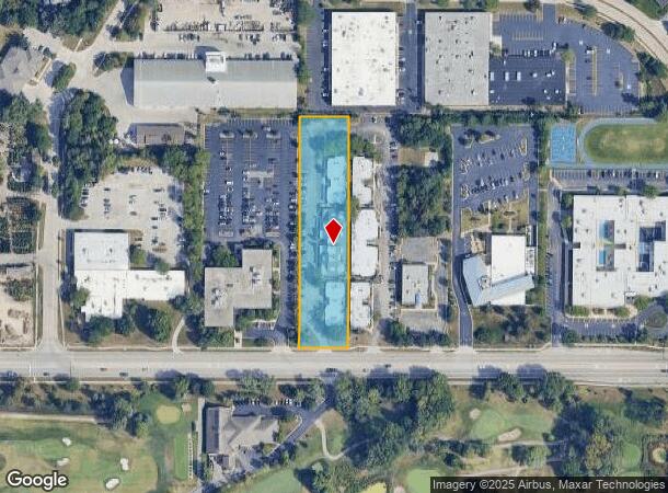  3340 Dundee Rd, Northbrook, IL Parcel Map