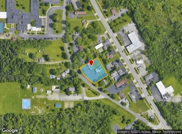 3623 Eggert Rd, Orchard Park, NY Parcel Map