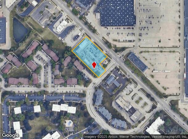  1410 N Rand Rd, Palatine, IL Parcel Map