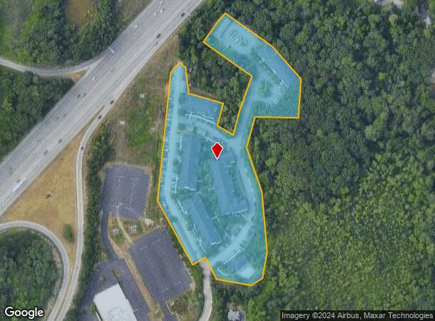  1 Littles Brook Ct, Burlington, MA Parcel Map