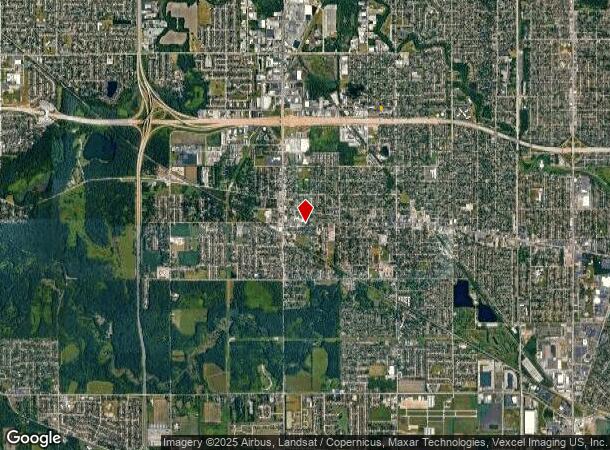  2533 Ridge Rd, Lansing, IL Parcel Map