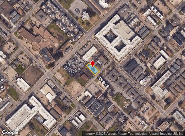 4521 San Jacinto St, Dallas, TX Parcel Map