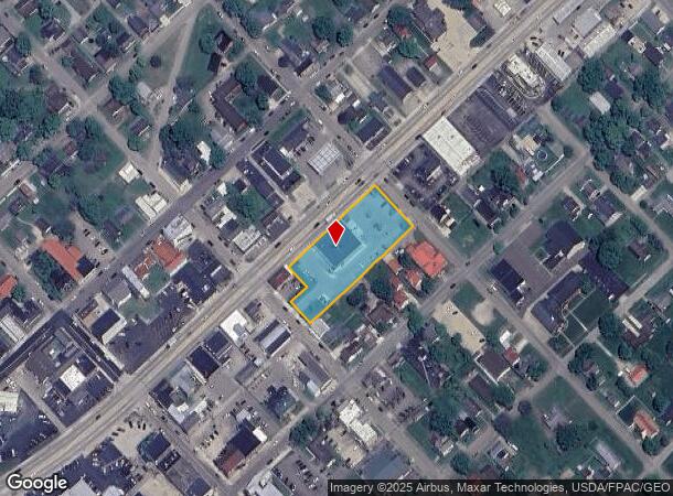  208 E Emmitt Ave, Waverly, OH Parcel Map