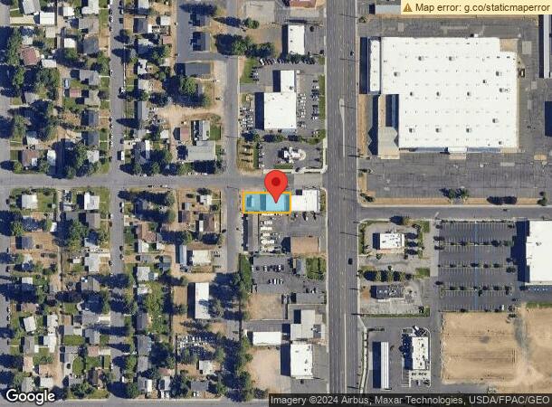  6822 N Atlantic St, Spokane, WA Parcel Map