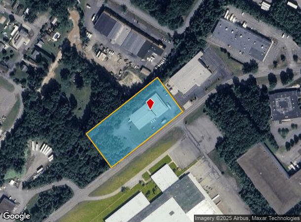 651 Keystone Industrial Park Rd, Dunmore, PA Parcel Map