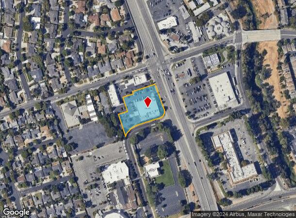  1130 Foxworthy Ave, San Jose, CA Parcel Map