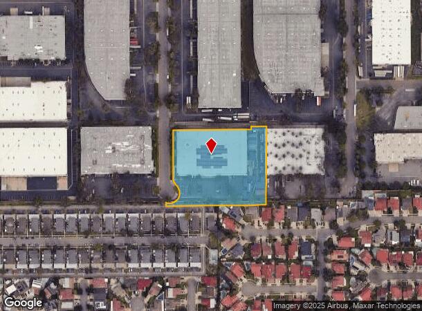 16200 Commerce Way, Cerritos, CA Parcel Map