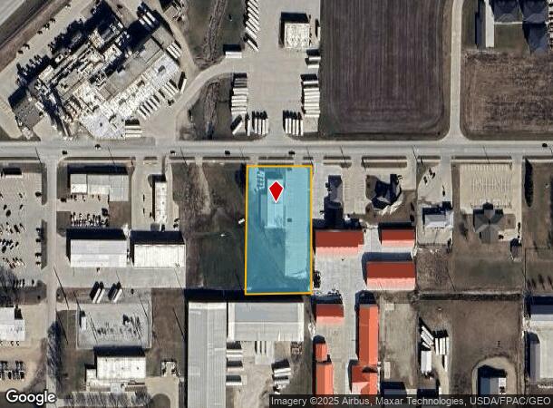  1100 12Th St Sw, Le Mars, IA Parcel Map