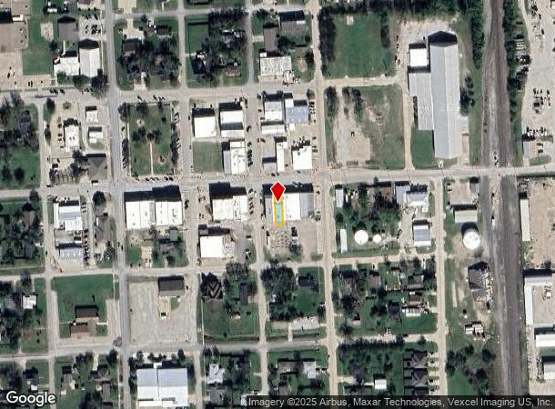  210 Bolivar St, Sanger, TX Parcel Map